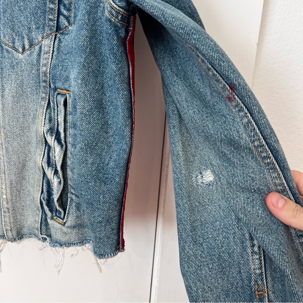 SMU GRLFRND Denim Jean Jacket - Picture 6 of 9